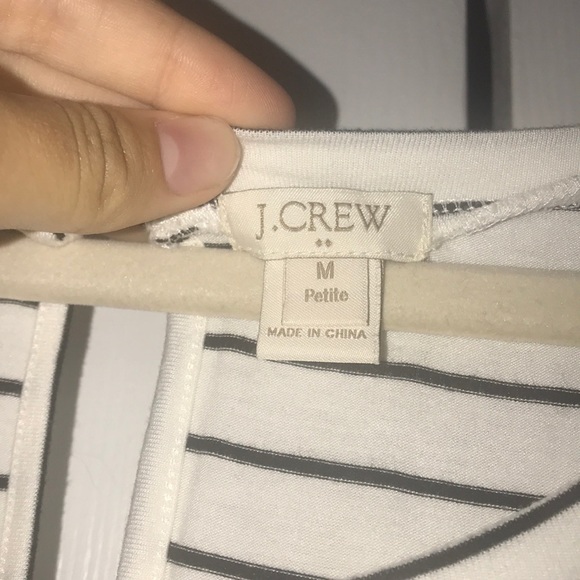 J Crew Striped Jersey Romper - Picture 3 of 3